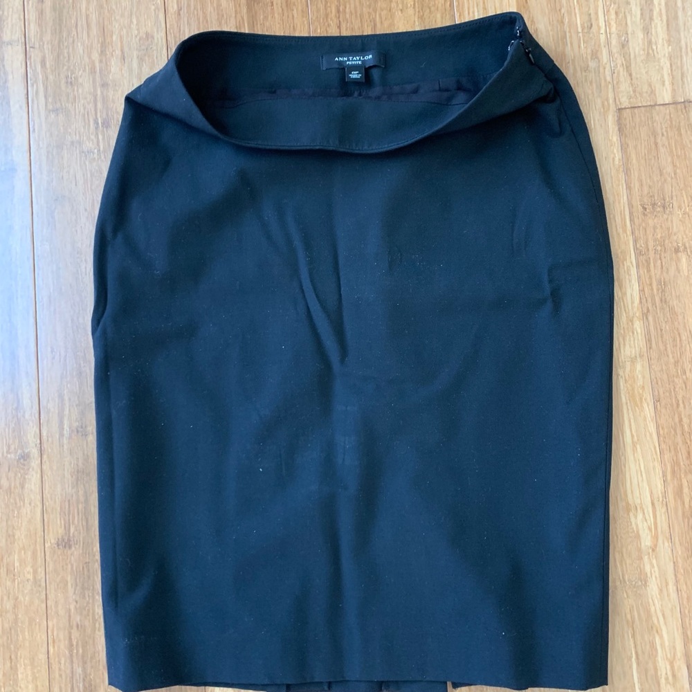 Black Ann Taylor Skirt